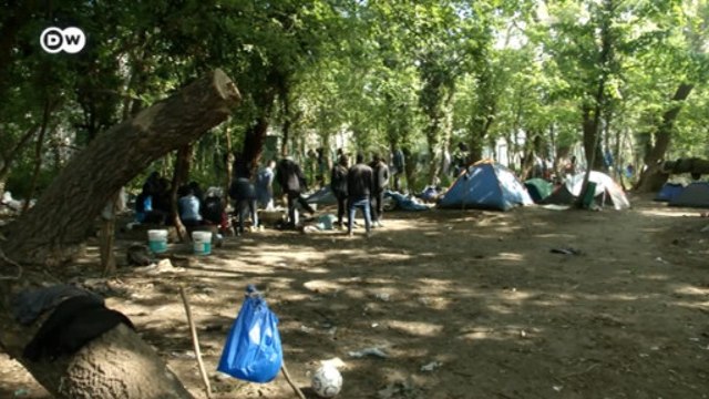 Как беженцы в Кале страдают из-за пандемии коронавируса