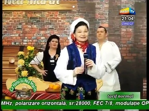 Doina Cernea - Spune-mi, neica, ce-ai patit (La Hanu' lu' Nea Marin - Inedit TV - 01.02.2016)