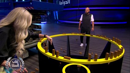 السقا يتفوق في لعبة الدوامة الصعبة على قصي خولي