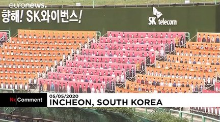 Korean Baseball League officially opens behind closed doors in Incheon