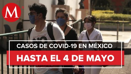 Suman 24 mil 905 contagiados por covid-19 en México