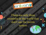 There are only three countries in the world that don't use the metric system.