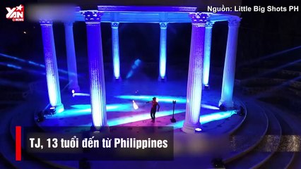 Tài năng nhí: Cậu bé Philippines chơi đùa với những lửa khiến người lớn cũng phải hồi hộp, lo sợ