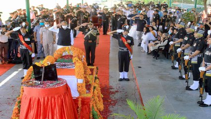 Handwara encounter: Last rites of Martyrs!