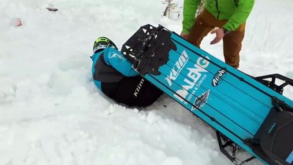 Snowmobile Backflip Fail