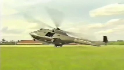 How Helicopter Crashed from the Sky and fell to the Ground