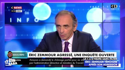 Eric Zemmour s'exprime après son agression