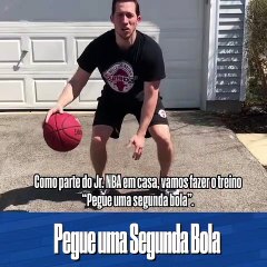 Dribble and Catch Drill with Kyle Cummings (Portuguese Subtitles)