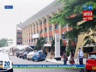 RTG / Covid-19 - Le Trésor Public a procédé à la désinfection complète de ses locaux