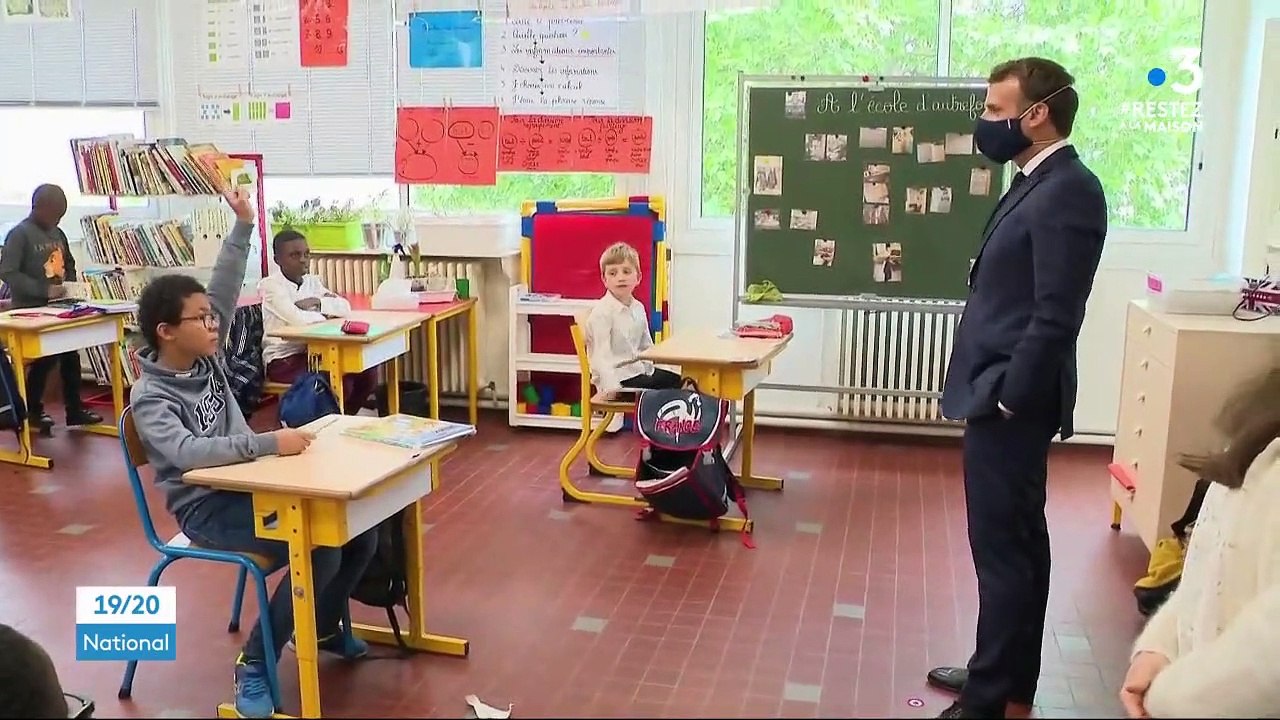Écoles : Emmanuel Macron tente de rassurer parents et enseignants