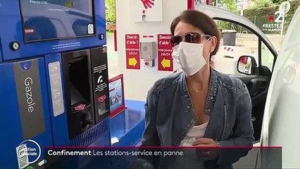 Confinement : les stations-service désertées pas les automobilistes