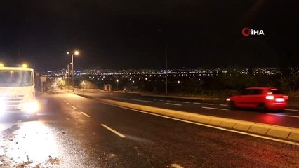 İstinat duvarına çarpan araç hurdaya döndü: 1 ölü, 2 yaralı