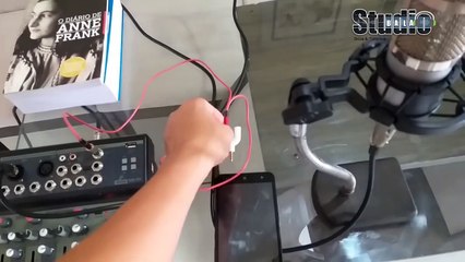 Ligando Mesa de Som em Celular para Captura de Audio