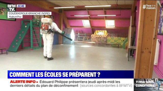 Déconfinement: les écoles terminent les derniers préparatifs pour le retour des élèves