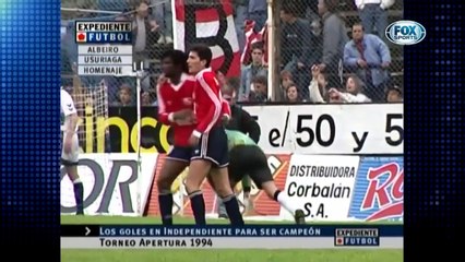 Goles del Palomo Usuriaga en Independiente de Avellaneda