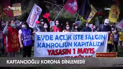 Kaftancıoğlu korona dinlemedi!