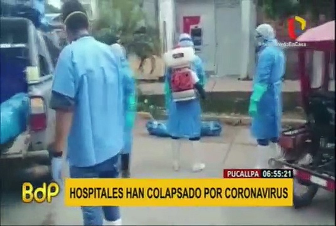 Pucallpa: hospitales colapsan por falta de personal e implementos de salud