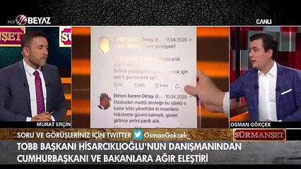 Osman Gökçek'ten TOBB eleştirisi (1)