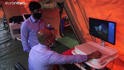 افتتاح مستشفى ميداني ثان في البحرين على جزيرة اصطناعية