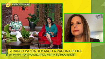 ¡Gerardo Bazúa demandó a Paulina Rubio por no dejarlo ver a su hijo Eros! | Ventaneando