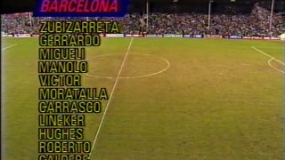 04/03/1987 - Dundee United v Barcelona - UEFA Cup Quarter-Final 1st Leg - Full Match (1st Half)