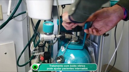Tratamento com óxido nítrico pode ajudar pacientes internados