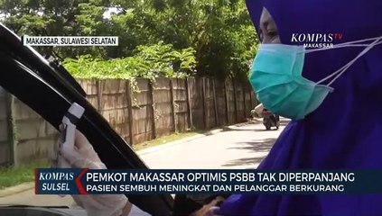 Makassar Optimis Tak Perpanjang PSBB