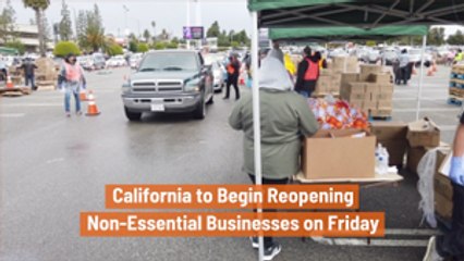 California Begins Opening