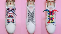 42 Creative Ways to fasten Shoelaces - Cool ideas how to tie shoe laces