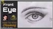 Drawing eye step by step in Hindi |  How to draw a Realistic eye