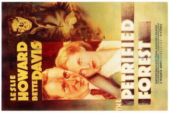 The Petrified Forest movie (1936) - Leslie Howard, Bette Davis, Genevieve Tobin