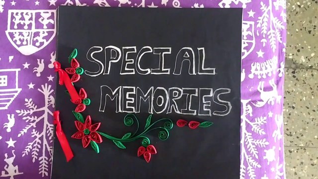 Easy Scrapbook Idea| DIY | Paper Craft | Paper quilling