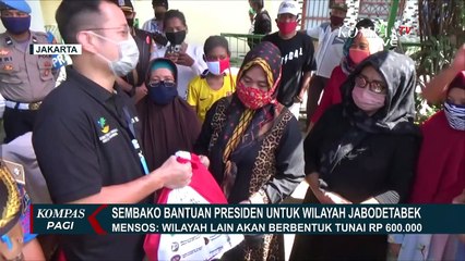 Di Luar Jabodetabek Tidak Diberi Sembako Presiden, Tapi Diberi Uang Rp 600.000