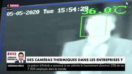 Déconfinement : bientôt des caméras thermiques dans les entreprises ?