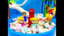 The CHIPMUNKS Toys RAINBOW MARSHMALLOWS Playmobil Pool Fun-
