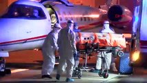 Sudan’daki Türk hasta ambulans uçakla Türkiye’ye getirildi