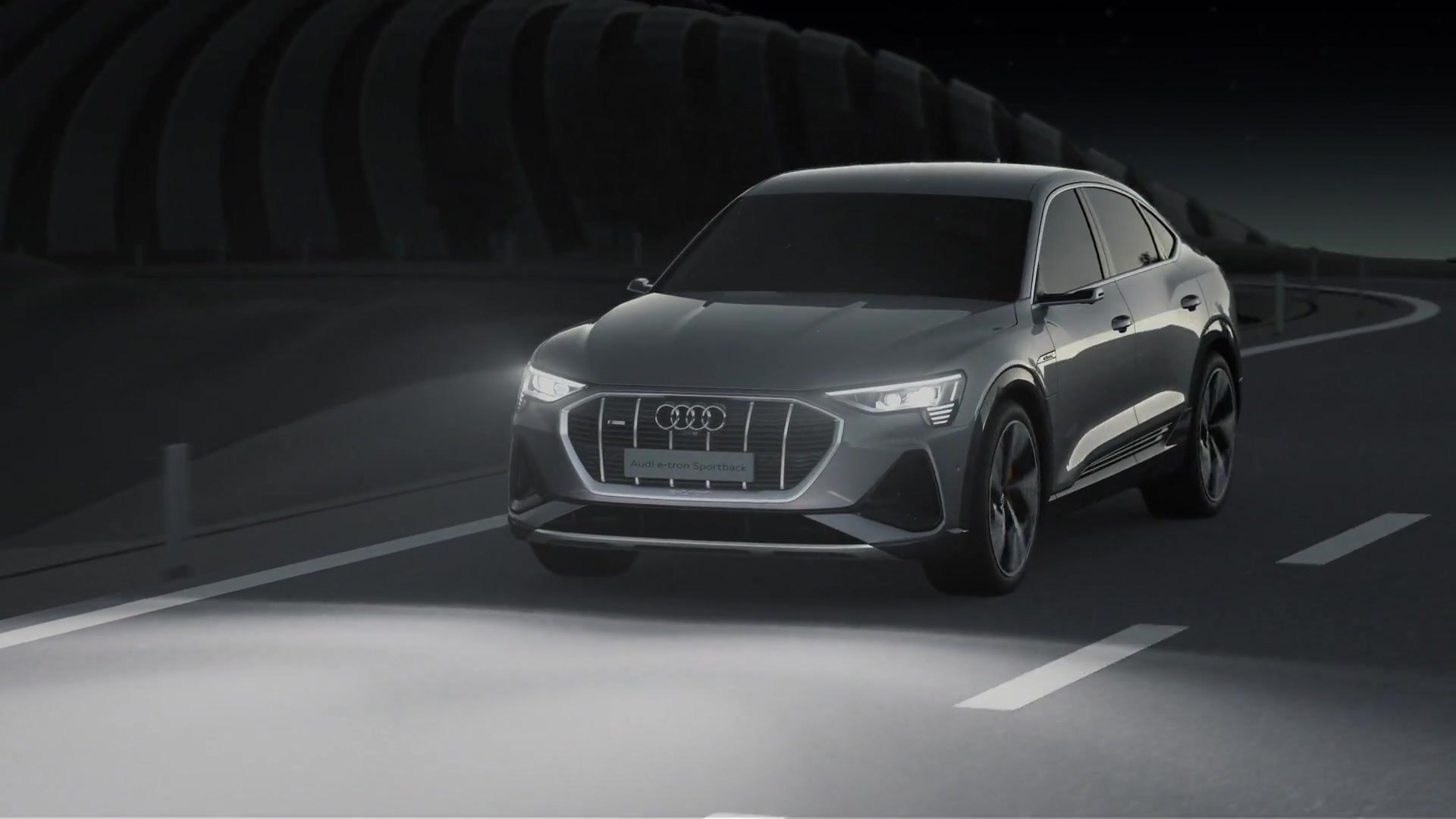 Audi e-tron Sportback - Digital Matrix LED functions - video Dailymotion