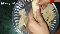 बची हुई रोटियों से बनाए एकदम अलग नाश्ता |  Chapatis Snacks- New Indian Veg Snacks- Lockdown Recipe