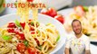 How to Cook Perfect Pesto Pasta | Tagliatelle Pasta With Pesto Sauce l Everyday Food