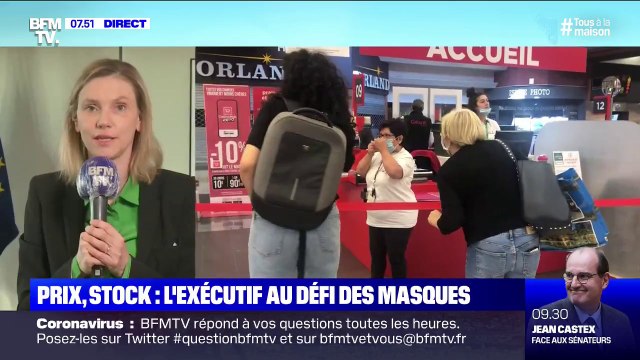 Agnès Pannier-Runacher appelle les Français à ne pas faire de surstockage de masques