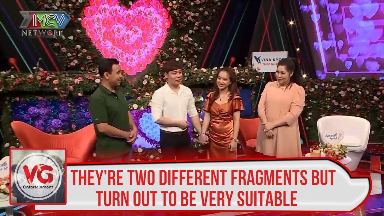 THEY'RE TWO DIFFERENT FRAGMENTS BUT TURN OUT TO BE VERY SUITABLE