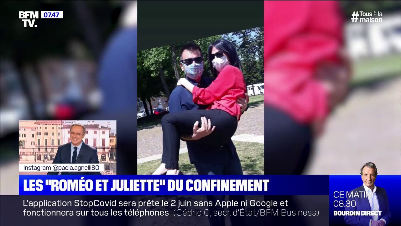 Ils se sont rencontrés depuis leur balcon à Vérone... Découvrez les "Roméo et Juliette" du confinement