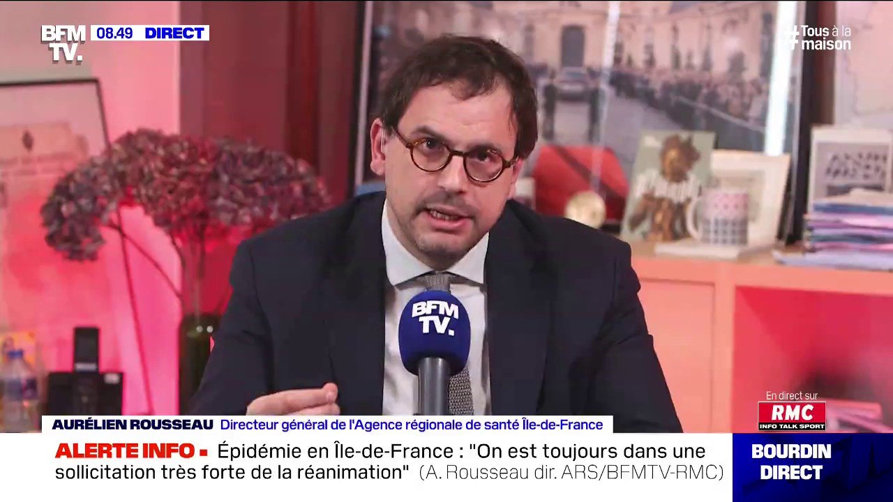 Aurélien Rousseau (ARS Île-de-France): "À partir de la semaine prochaine, nous allons faire entre 40.000 et 60.000 tests PCR par jour en Île-de-France"