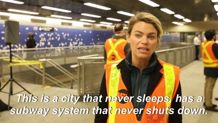 History in the making: NYC subway system shuts down for disinfecting