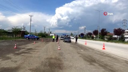 Düzce'de bir ayda 1596 kişiye 2,5 milyon lira ceza yazıldı