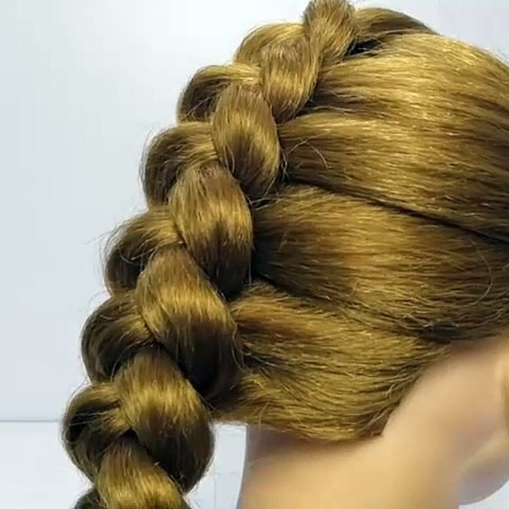 Voluminous Dutch Braid Hairstyle