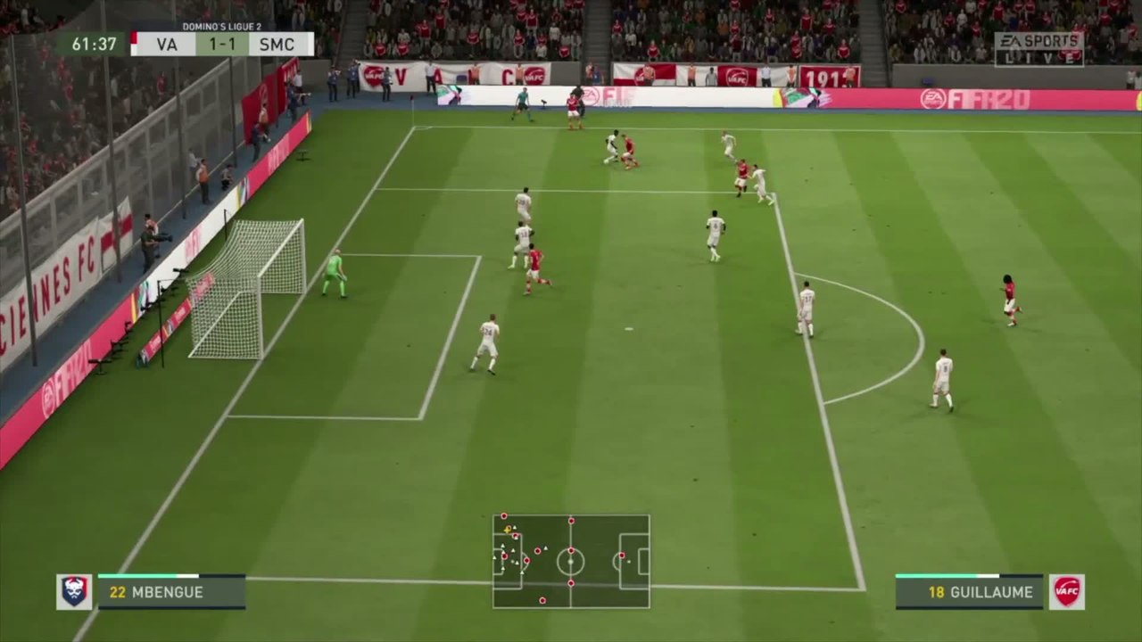 FIFA 20 : notre simulation de Valenciennes FC - SM Caen (L2 - 29e journée)