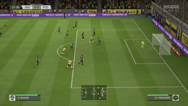 FIFA 20 : notre simulation de FC Sochaux - FC Chambly Oise (L2 - 29e journée)