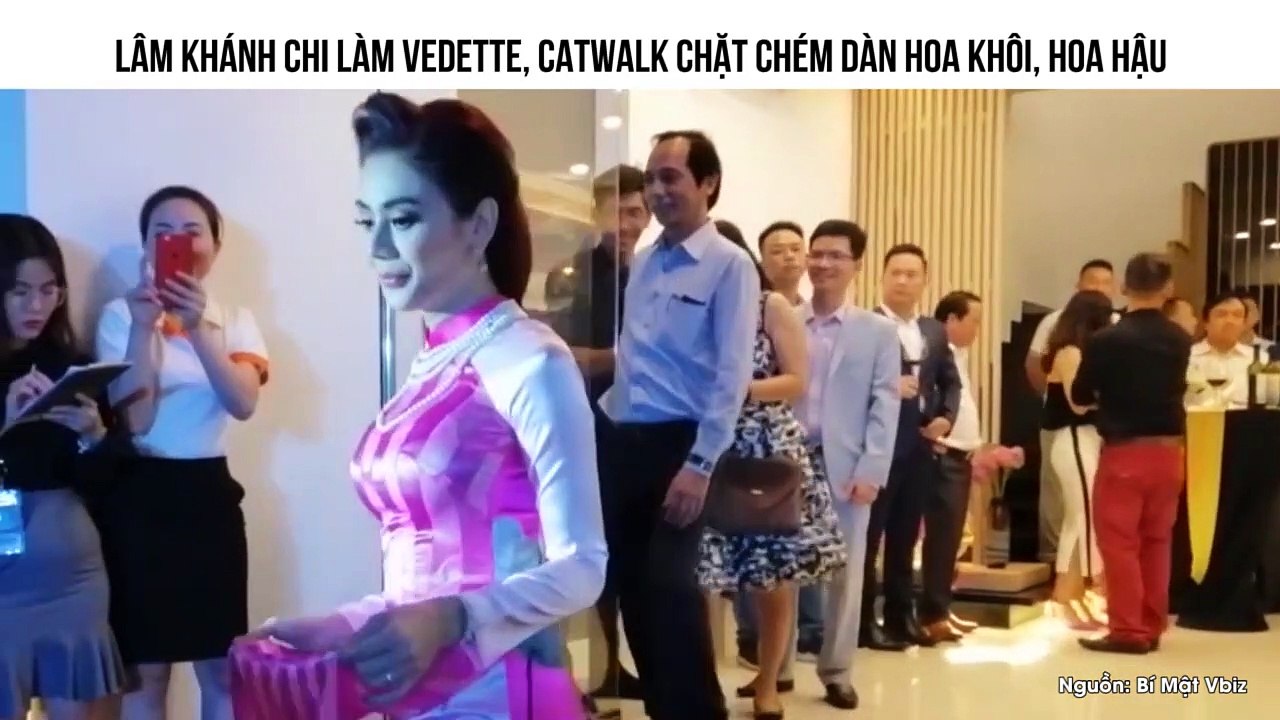LÂM KHÁNH CHI LÀM VEDETTE, CATWALK CHẶT CHÉM DÀN HOA KHÔI, HOA HẬU
