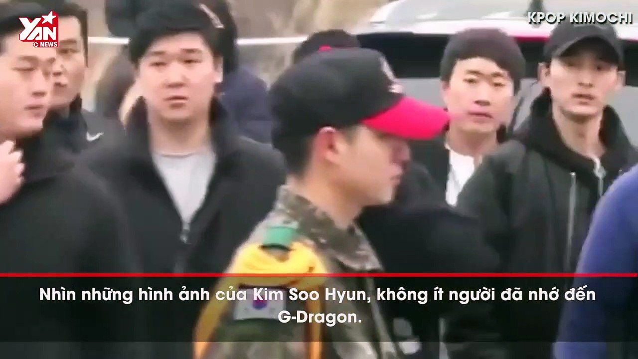 Cùng nhập ngũ thế nhưng Kim Soo Hyun lại được khen đẹp còn G-Dragon thì bị mỉa mai